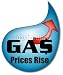 Wallmonkeys Peel and Stick Wall Decals - Gas Prices Rise - 24