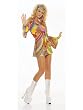 Halloween Sexy Hippie Dress Retro Sixties 60s 70s Disco