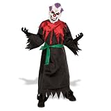 Psycho Clown Costume: Boy's Size 12-14