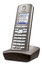 Siemens Gigaset S45 Mobilteil incl. Ladeschale, platin