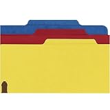 S J Paper S60403 S J Paper Expanding Classification Folder, Letter, 6-Section, Cobalt Blue, 15/Bx