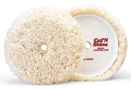 Meguiar's W4000 Cut N' Shine Wool Buffing Pad