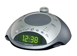 HoMedics SS-4000 Sound Spa Classic Deluxe Clock Radio and Sound Machine with Time Projection