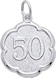 50: Number Charm by Rembrandt Charms