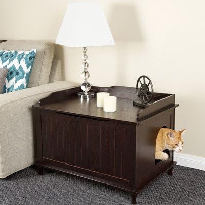Designer Catbox Litter Box Enclosure Finish: Espresso