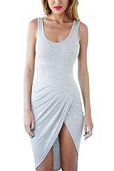 Sleeveless Backless Wrap Bandage Dress/Bodycon Dress/Midi Dress 
