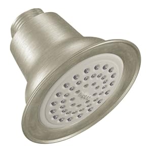 MOEN 6303BN Easy Clean XLT Single Function Showerhead, Brushed Nickel