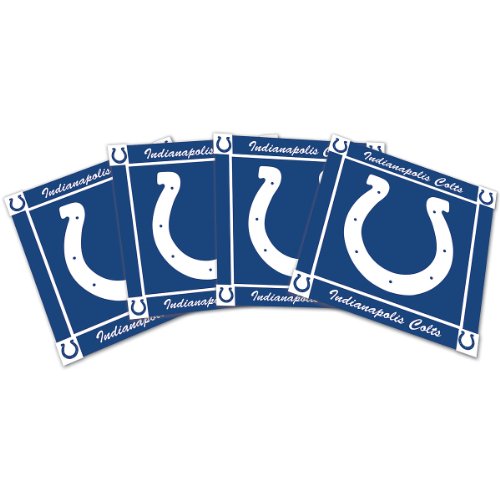 NFL Indianapolis Colts 4pk Ceramic Coasters