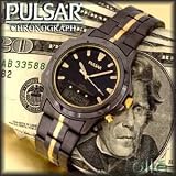 Mens Nightfall Combination Chronograph - Pulsar by Seiko by Pulsar