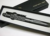 いざという時に!　常備できる 防犯 緊急 ツール タクティカルペン メタルグレー