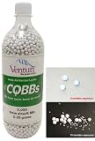 Air Venturi CQBBs 6mm biodegradable airsoft BBs, 0.20g, 5000 rds, white
