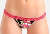 Ed Hardy - ED HARDY #1030 BC LOVE CROSS LACE THONG