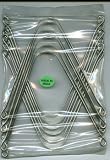 Tongue Cleaner Set/ U-Clean Stainless Steel - 12 pc. Set