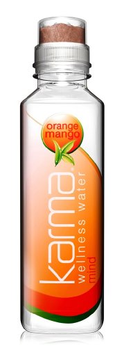 Karma Culture Wellness Water Mind Sharper Thinking, Orange Mango, 12-Count