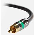 Mediabridge Ultra Series - Dual Shielded Subwoofer Cable - RCA to RCA Gold Connector - 3ft