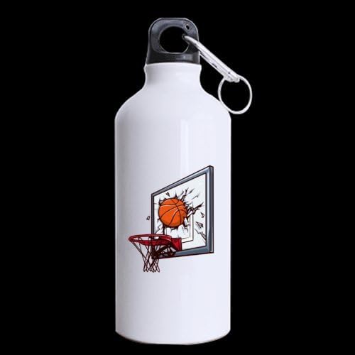 Custom Fashion Cool Basketball Print In Your Aluminum Sports Bottle (22OZ) BA16