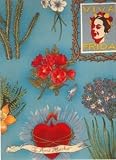 Flounce and Company FL - AFK Ruffle Apron - Frida Kahlo - B001347JGU