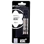Mont Blanc Set of 3 Ballpoint Refill Medium Black