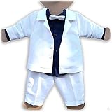 Miron Bubenanzug, Kinderanzug aus Baumwolle, 2-teilig, Babykleidung | Jungen Babymode