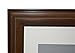 Golden State Art, 11x14 Brown Color Photo Frame, 2-inch wide, with Ivory Mat for 8x10 Picture & Real Glass