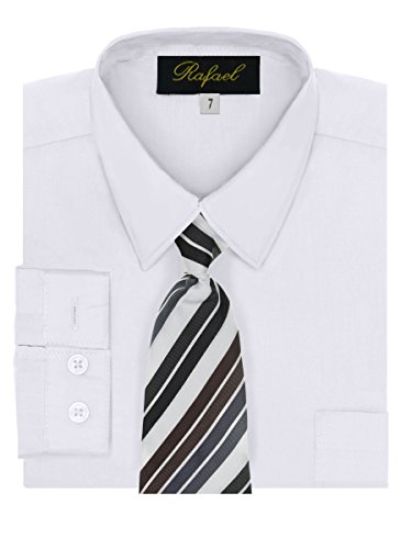 Boy's Dress Shirt & Tie - Many Colors Available