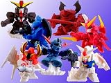 SD Deformed Gundam Impact Part 5 Gashapon set