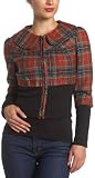 Kensie Girl Juniors' Pick Stitch Plaid Jacket