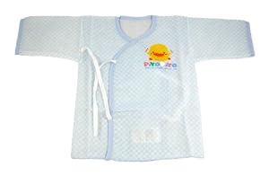 Piyo Piyo Cotton Kimono Top - Blue
