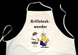 Eigenschaften Mc Shirt Saarbrücken  / GRILLSTEAK WENDER; Grill Schürze, weiß