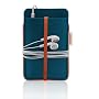 iphone sleeve filz blau