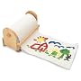 Kid's Multi-Color Wood Table Top Drawing Paper Center
