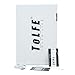 ToLFE Women High Top USB Charging LED Glow Shoes Flashing Sneakers