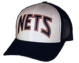 New Jersey Nets 2009-2010 Official Team Flex Fit Hat - L/XL (7 3/8 - 7 5/8)