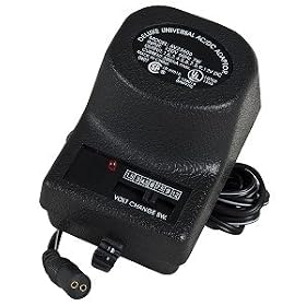 Click here to buy General Electric 83606 Universal AC DC Adapter & Battery Eliminator with 6 Power Tips.