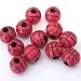 12mm Plastic Basketball Bead, 12 Pc/Pkg