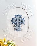 United In Marriage Counted Cross Stitch Card