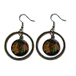 Chicago Blackhawks Hoop Logo Earring Set Nhl Charm