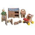 Night Night Nursery Dollhouse Furniture Set
