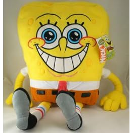 Nick Jr Spongebob Squarepants Jumbo Cuddle Plush Pillow
