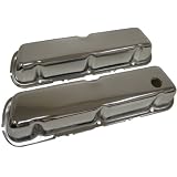 1986-95 Ford 302 5.0L Fox-body Mustang Steel Valve Covers - Chrome by CFR Performance