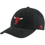 Chicago Bulls Black Free Throw Slouch Flex Hat