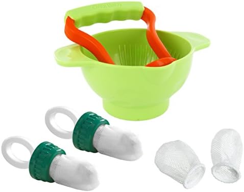 The Baby Safe Feeder's 2 + 2 Starter Set with Crush & Eat Baby Bowl