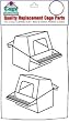 Bird Cage Replacment Cup 2/bag