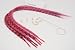 Grizzly Synthetic Feather Hair Extensions Hair New Generation Beautiful Pink Animal Print