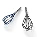 Silicone Whisk Set 10-inch and 8-inch Life Time Guarantee. Includes Free Ebook 101 Recipes to Make with Your Whisk. Great Whisks for Baking, Cooking and Mixing(Set of 3)