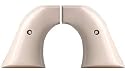 Hogue Ivory Polymer Grips For BlackHawk/Vaquero/Single Six Md: 83570