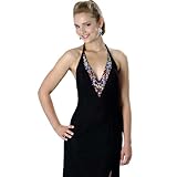 IMAGE OF Formal Evening Gown. Stretch Mesh Halter Dress for Prom, Party, Wedding by Sean Collection (8824 M)