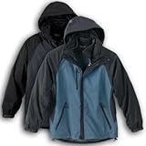 North End Mens Performance 3-In-1 Seam-Sealed Mid-Length Waterproof Jacket