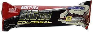 MET-Rx BIG 100 Colossal Bar Super Cookie Crunch -- 12 Bars