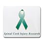 Spinal Cord Injury Research Awareness Ribbon Mouse Pad